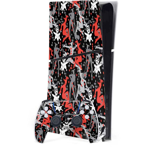 DC Comics Harley Quinn All Over Print PlayStation PS5 Skins